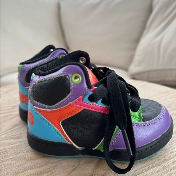 OSIRIS Baby High-Top Skate Sneakers Multicolor Urban Street Style Size 6 - Picture 5 of 8
